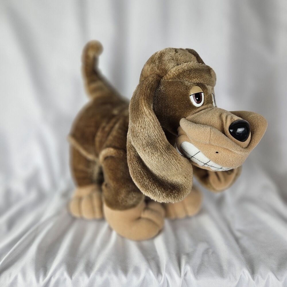 TONKA POOCH PATROL! Spike Plush Dog 10" Lips Make Him Snarl/Smile 1990